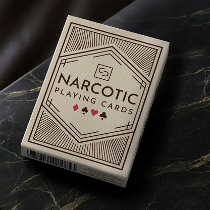 Narcotic pharmacology playing card deck