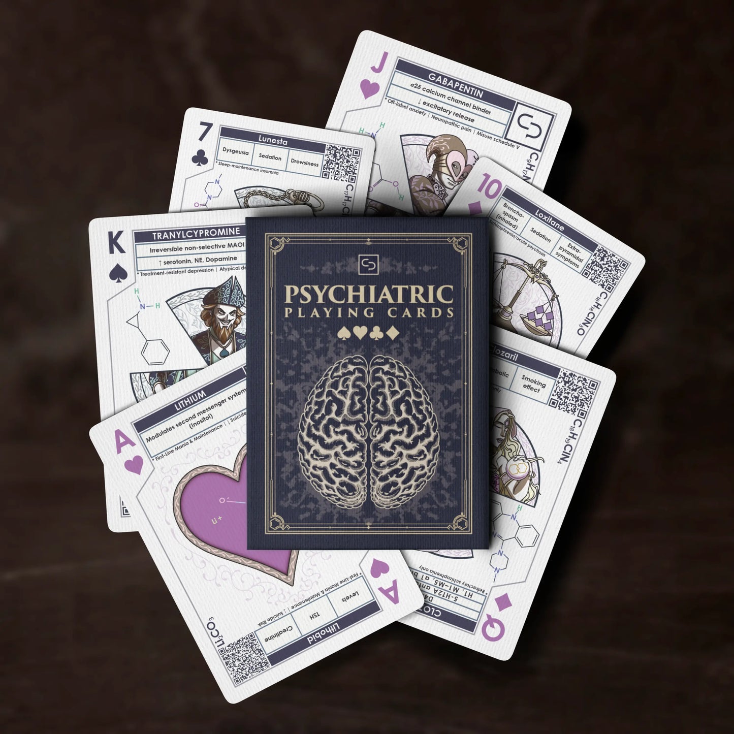 Psychiatric Playing Cards