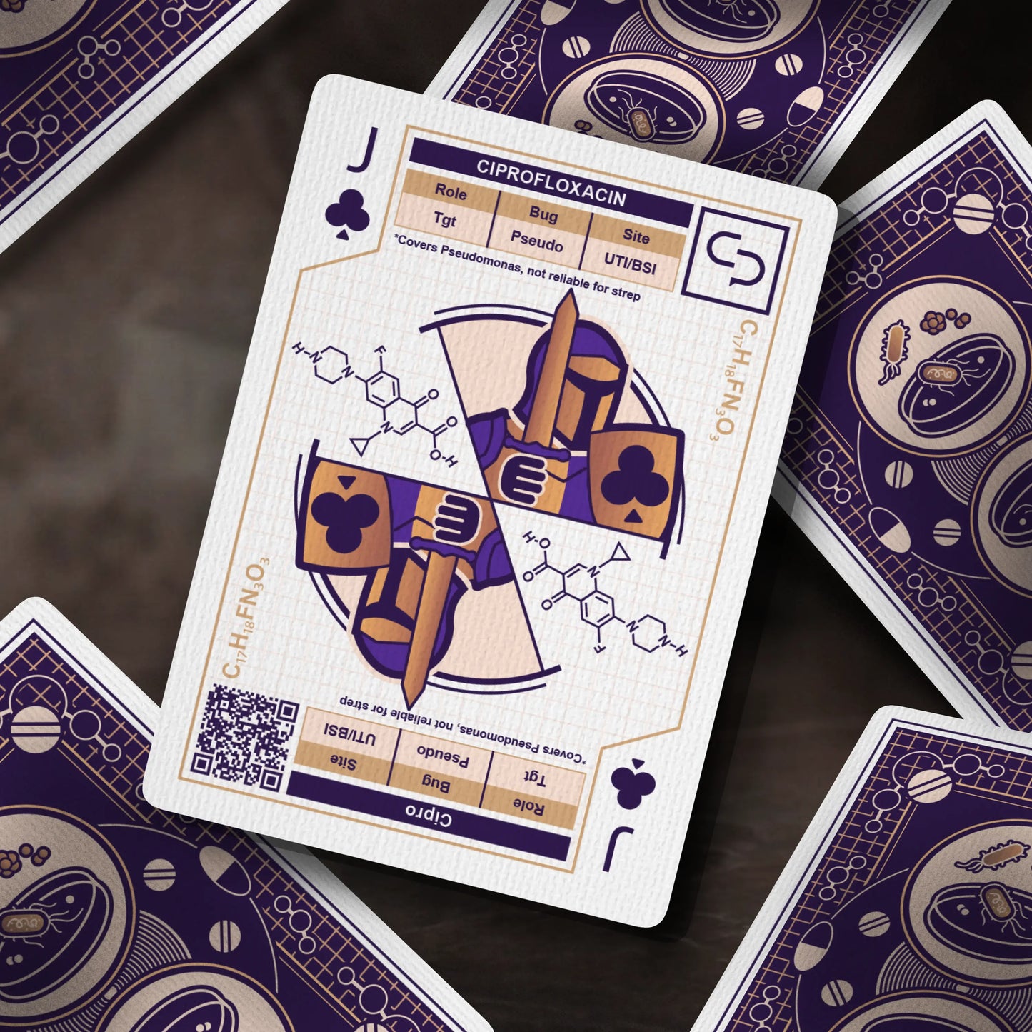 Antibiotic Playing Cards