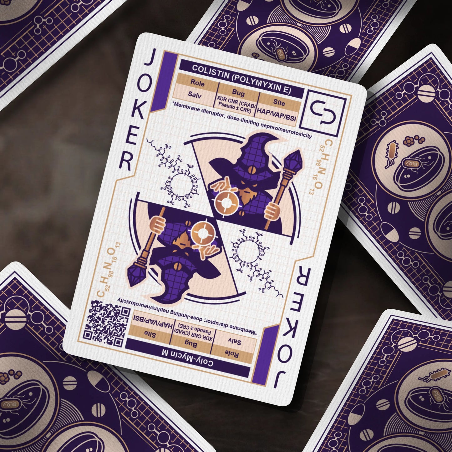 Antibiotic Playing Cards