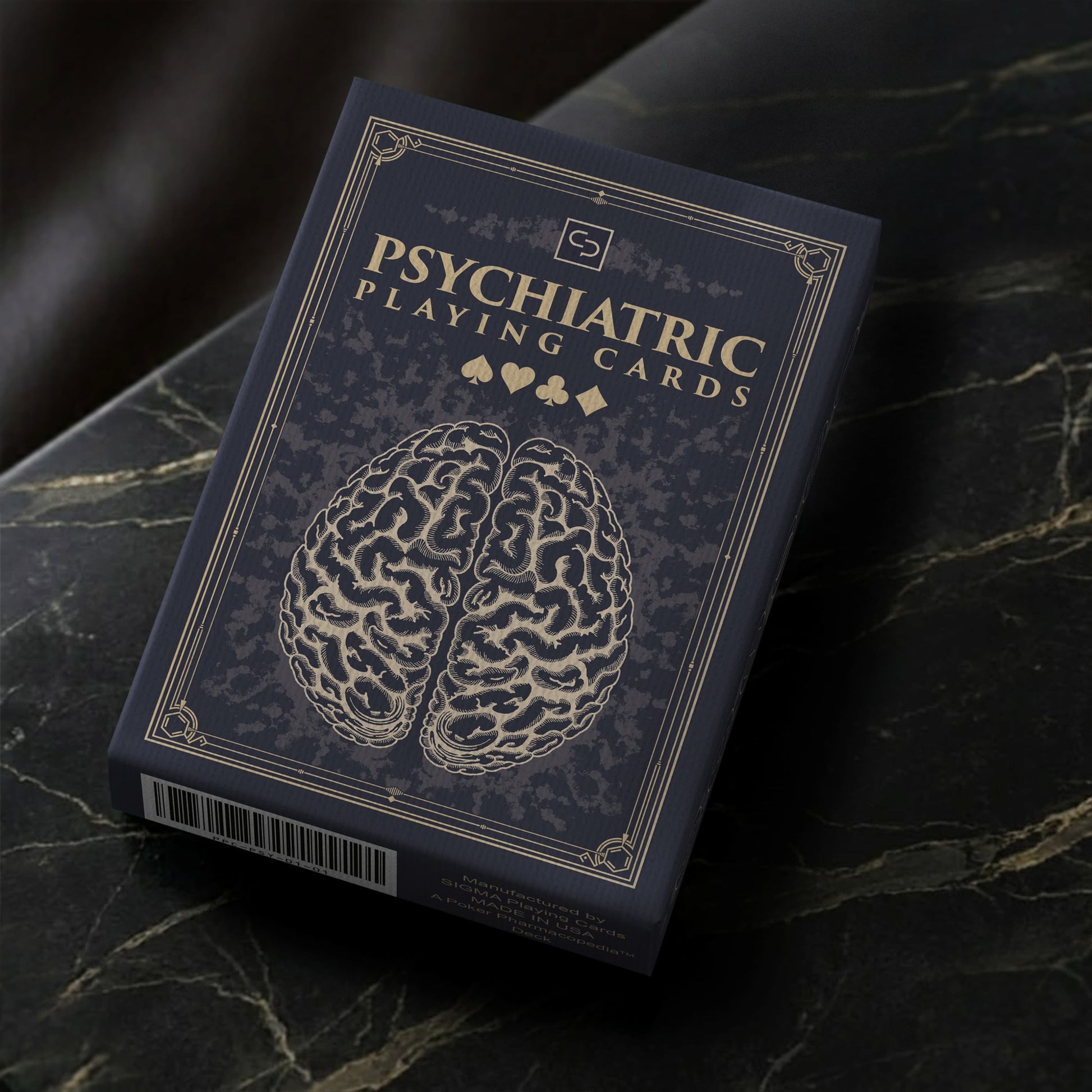 Psychiatry pharmacology playing card deck