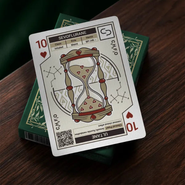 Ten card from the Anesthesia deck: sevoflurane