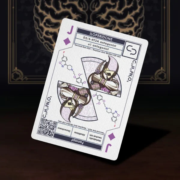 Jack card from the Psychiatry deck: iloperidone