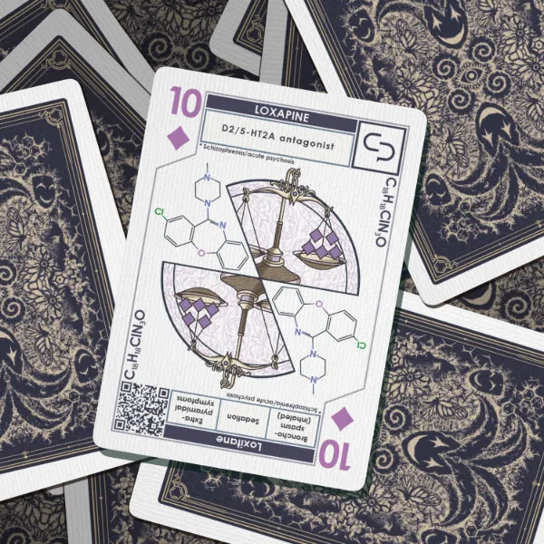 Ten card from the Psychiatry deck: loxapine