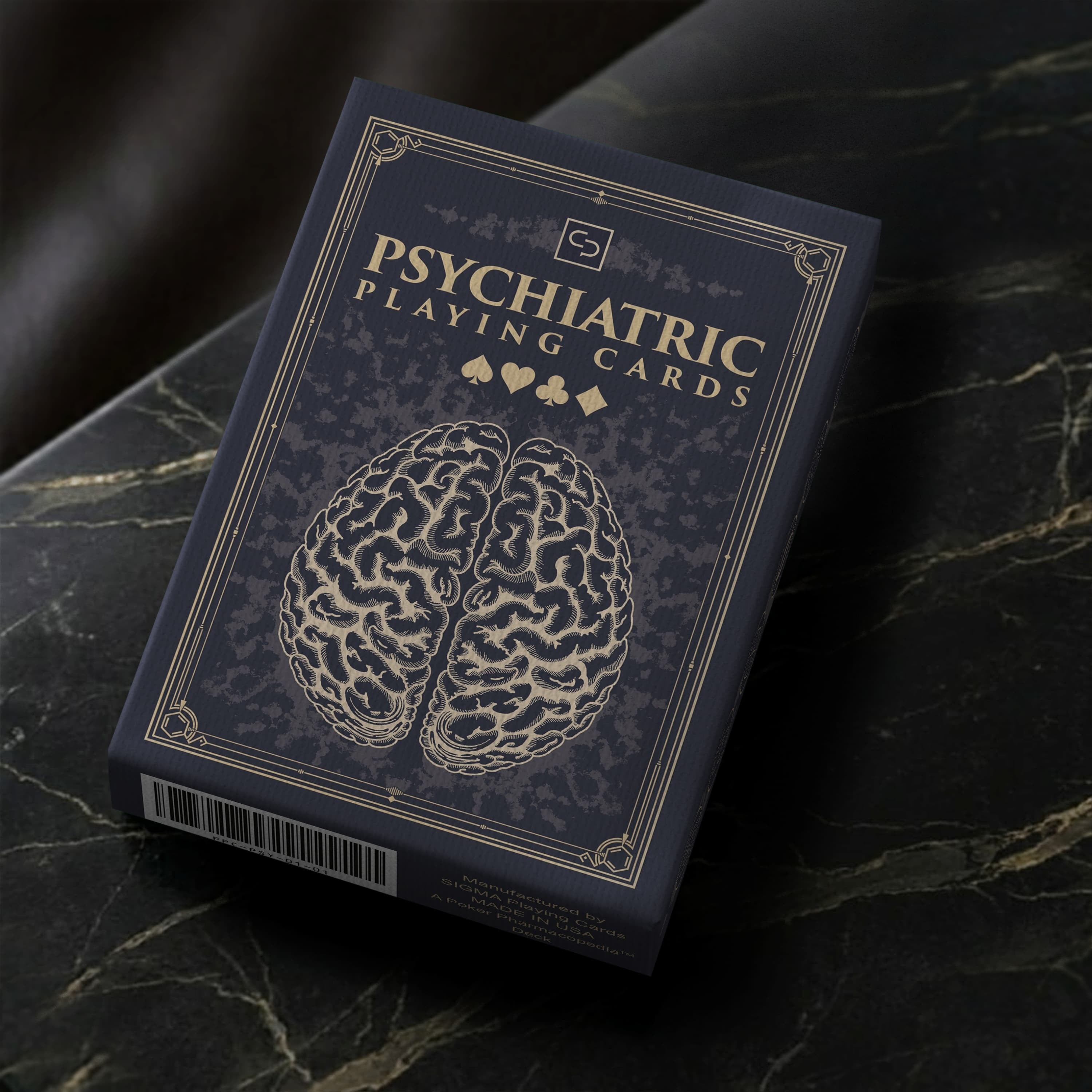 Most people just see playing cards
